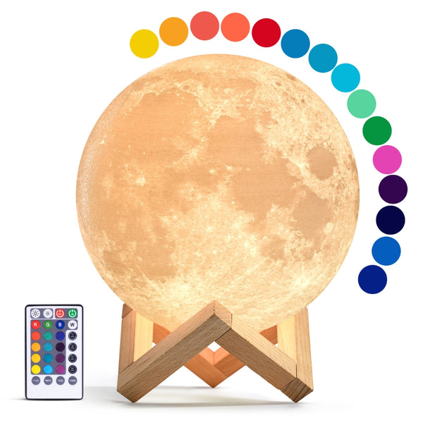 Glowing moon lamp cheap